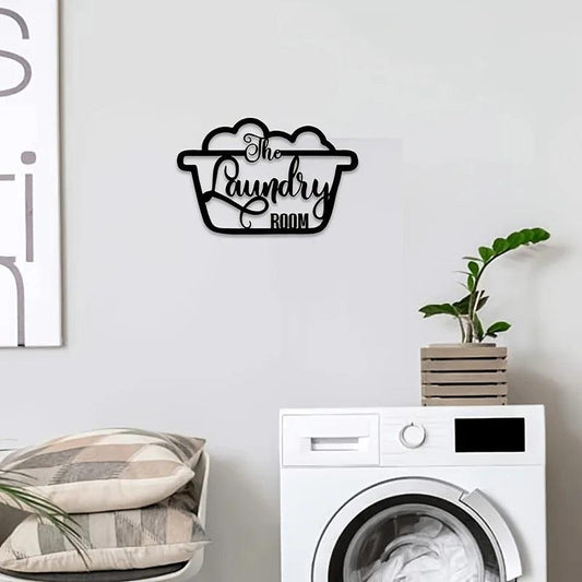 1pc Rustic Laundry Décor Sign - Housestylz.com