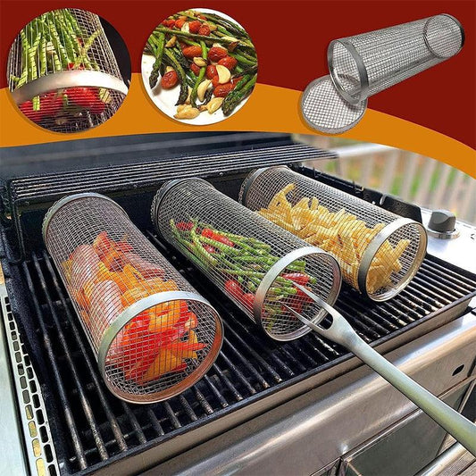 Stainless Steel Grilling Basket - Housestylz.com