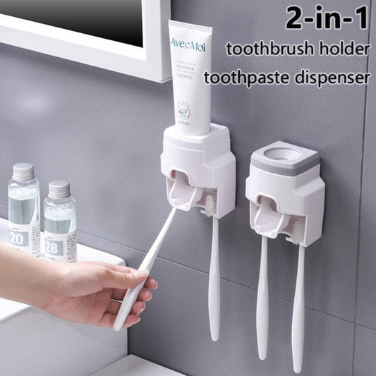 Toothbrush Holder Set Wall Mount - Housestylz.com
